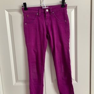 Hudson Fucshia Jeggings